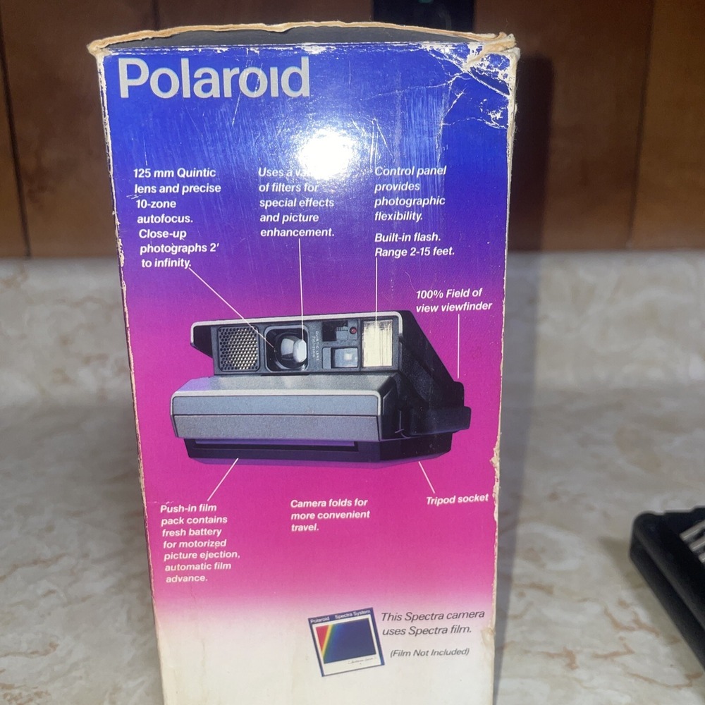 Polaroid Spectra Auto Focus System In Original‎ Box - Picture 11 of 13